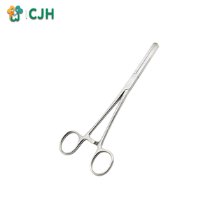 Pinça Hemostática de Sulco Largo para Cirurgia Veterinária de Cistos Uterinos e Ovarianos de Coelhos e Mamíferos com Tumores - Product Image 6