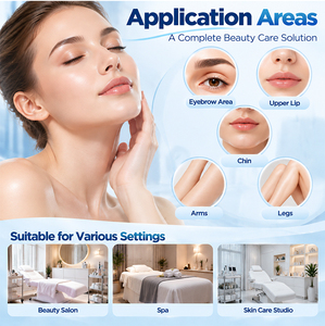 เครื่องมือความงามอเนกประสงค์ 5 in 1 สำหรับการกำจัดขน จุดด่างดำ รอยเส้นเลือดแดง พร้อมหัวร้อนหัวเย็น - Product Image 5