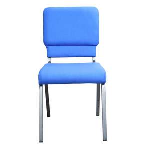 Sillas de <span class=keywords><strong>Auditorio</strong></span> Apilables de Tela y Metal de Calidad, Sudáfrica, por Menos de $20, 20 Sillas de Iglesia Enlazables Usadas - Product Image 4