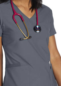 ชุดยูนิฟอร์มพยาบาลแขนสั้นสำหรับผู้หญิงไซส์ใหญ่ ผลิตตามสั่ง ยี่ห้อส่วนตัว เป็นมิตรต่อสิ่งแวดล้อม ผ้าทออย่างดี สำหรับโรงพยาบาล - Product Image 4