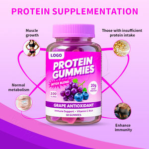 Vente chaude Protéines Gummies Energy Boost Gummy Suppléments À Base De Plantes Bonbons De Croissance Musculaire - Product Image 6