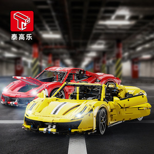 Công Nghệ Cao Gạch Xây Dựng Khối Điều Khiển Từ Xa Máy Móc Bao Gồm Các Hạt Nhỏ Lắp Ráp Mô Hình Đồ Chơi Khối Xe Đồ Chơi T5005 - Product Image 5