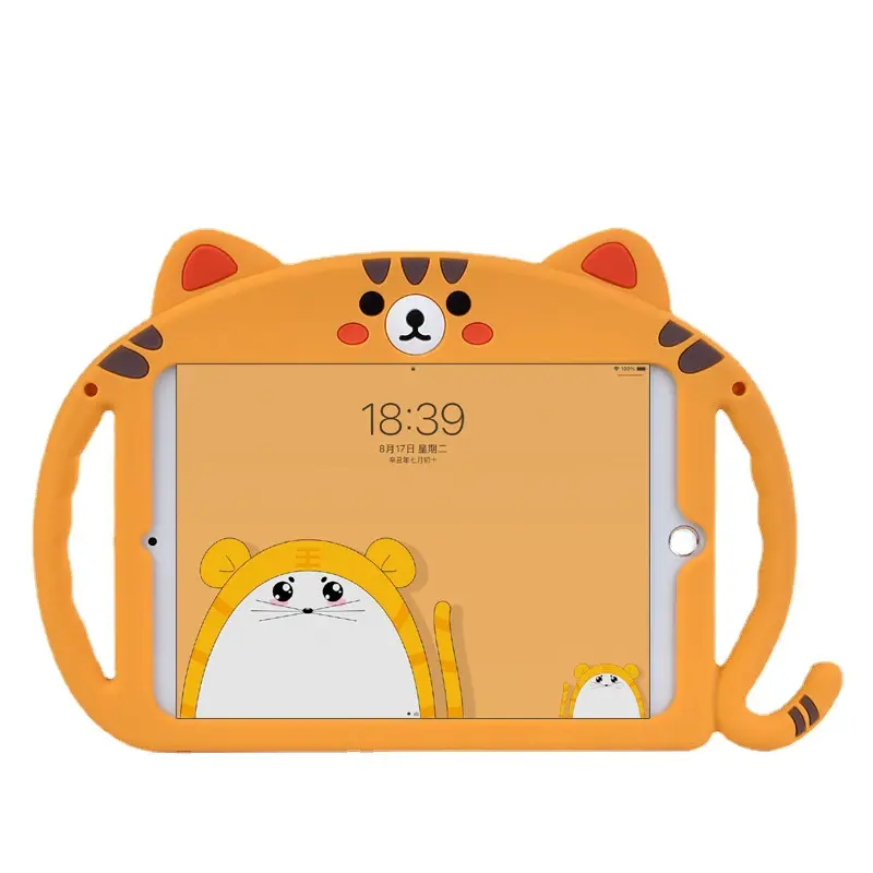 Casing silikon kucing lucu, untuk ipad mini 1-2022 pro beberapa model untuk ipad air 4 2021