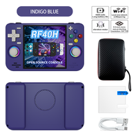 Console de Jeu Portable Rétro RF40H 64 Go et 128 Go, Plus de 18000 Jeux, Écran IPS 4 Pouces, Lecteur de Jeux Vidéo Open Source, Vente en Gros