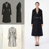 Manteau noir pour femme, Ensemble de tailleur pour femme, Ensembles de tailleur pour le bureau, Robes de bureau pour femme, Ensemble tailleur deux pièces pour femme, Ensembles pour femme