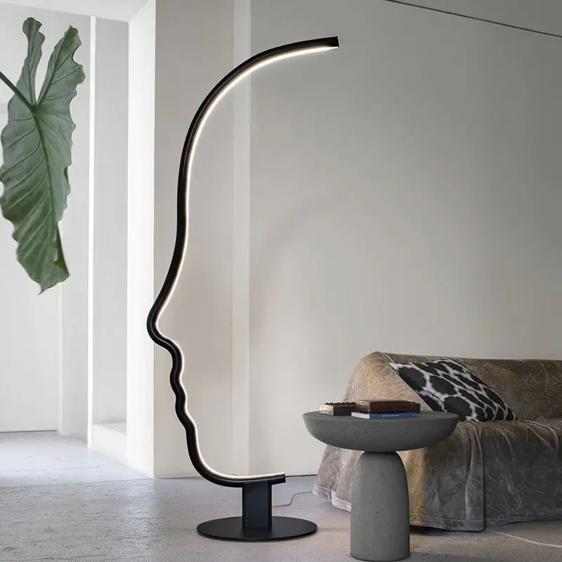 High Quality Custom Italian Modern Hotel Living Room Led Floor Standing Lamp