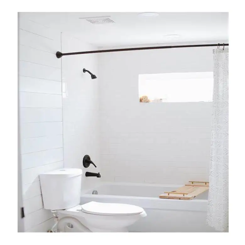 Bañera de piedra blanca impermeable para Hotel, panel envolvente de pared, envolvente para ducha