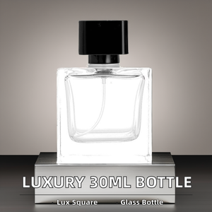 Lujo 30ml 50ml 100mL Botellas de <span class=keywords><strong>perfume</strong></span> de vidrio cuadradas Diseño de lujo vacío Roll on Pump Spreayer Forma redonda para uso en crema - Product Image 6