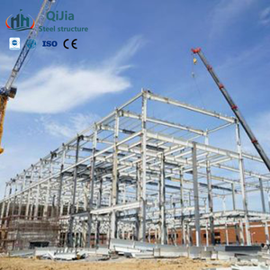 Bâtiment d'entrepôt et d'atelier en structure acier modulaire avec cadre en acier Q355 et hangar à <span class=keywords><strong>prix</strong></span> avantageux - Product Image 2