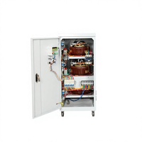 MINGCH 3 phases 120V 220V 230V SVC 5KVA 10 KW 10KVA 15KVA 20KVA servomoteur en cuivre régulateur de tension automatique stabilisateur