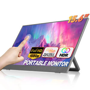 15,6 Zoll Tragbarer Laptop Doppel-1080P-FHD-<span class=keywords><strong>Touchscreen</strong></span>-<span class=keywords><strong>Monitor</strong></span> mit USB-Schnittstelle, Integriertem Kickstand und Neuen Erweiterten HD-Funktionen - Product Image 1