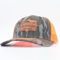 Gorras Deportivas Personalizadas al por Mayor, Gorras Trucker 112, Gorras de Béisbol de 6 Paneles a la Moda para Caza, Gorras de Malla con Parche de Cuero para Hombre, Estilo Richardso