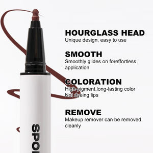 Wholesale Lip Liner OEM <b>Pencils</b> with Flat Tip Marker Accurately Line Lips Lip Liner <b>Pencils</b> for Women - Product Image 5