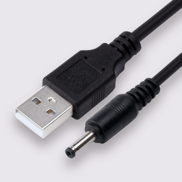 Factory Wholesale OEM 1M 2M 3M 3ft USB to DC 12v Cable USB Charging Cable Cord