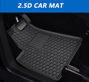 Accessori VW <span class=keywords><strong>POLO</strong></span> <span class=keywords><strong>Tappetini</strong></span> Auto 2.5D in Lattice di Alta Qualità Inodore e Impermeabili per VW <span class=keywords><strong>POLO</strong></span> 2009+ - Product Image 3