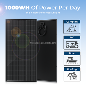 Kit de Panel Solar de Doble Vidrio Tipo N de 680W, Tecnología Half-Cut, 23% de Eficiencia, IP68 Impermeable, para Techos de Fábrica - Product Image 3