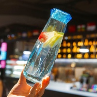 Offre Spéciale Incassable 600ml BPA Bouteilles D'eau En Plastique Bonbons Couleurs Thermique Sport Drinkware Logo pour Enfants pour Voyage