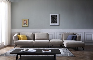 Divano moderno e minimalista per la <span class=keywords><strong>casa</strong></span> 3 pezzi con Design componibile ad angolo con mobili convertibili di piccole dimensioni - Product Image 4