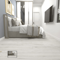 Revêtement de sol en vinyle de luxe texturé aspect pierre gris foncé de qualité commerciale 8 mm avec système de pose à clipser et couche d'usure de 12 mil