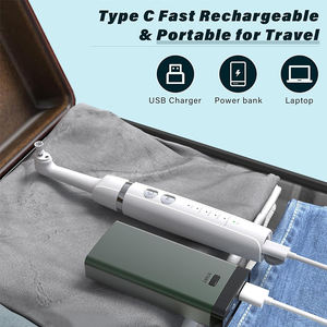 Machine de polissage dentaire lisse pour dents à usage domestique polisseuse à dents électrique portable rechargeable avec 3 pâtes 5 têtes de brosse - Product Image 3