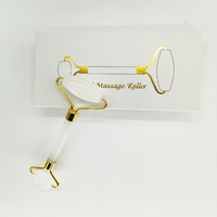 Rouleau de Massage Portable en Jade, Instrument de beauté pour le corps