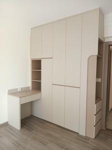 6 Door Wardrobe With Brown Glass for Bedroom Furniture Heavy Duty Iron Wardrobe <strong>Closet</strong> - Product Image 4