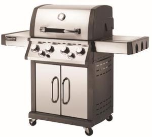 Chariot en acier en fonte pour barbecue, renforcement étanche, barbecue à gaz - Product Image 2