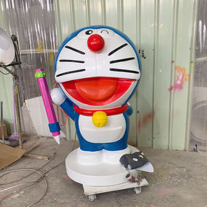 งานฝีมือ<span class=keywords><strong>เร</strong></span>ซิ่นตกแต่งโต๊ะทำงาน ดีไซน์<span class=keywords><strong>โด</strong></span>ราเอมอนน่ารัก ขนาดเท่าตัวจริง สำหรับตกแต่งภายในบ้าน ผลิตตามสั่งจากโรงงาน - Product Image 1