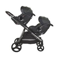 Poussette Double pliante pour bébé et enfant, fournie en usine