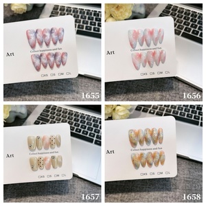 <span class=keywords><strong>Ongles</strong></span> artificiels en <span class=keywords><strong>gel</strong></span> 3D tendance 2026 de haute qualité, faits à la main, en <span class=keywords><strong>acrylique</strong></span>, vente en gros, <span class=keywords><strong>faux</strong></span> <span class=keywords><strong>ongles</strong></span> personnalisés, Ongle Artificiel - Product Image 6
