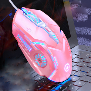 ชุดหูฟังสำหรับเล่นเกมเมาส์อาร์ก USB แบบมีสายโลโก้กำหนดเอง6D โลโก้เอง - Product Image 5