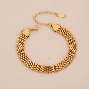 Pulsera Cubana de Acero Inoxidable Ice Meng para Mujer, Diseño INS de Alta Sensibilidad, Cadena de Moda, Joyería B645 - Product Image 3