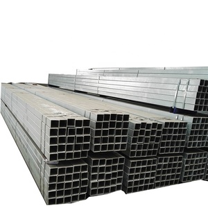 80x40mm <span class=keywords><strong>Myanmar</strong></span> gi vuông hình chữ nhật rỗng phần 65mm x 65mm x 2mm Trọng lượng Đen Carbon thép ống erw mạ kẽm 6M hàn - Product Image 1