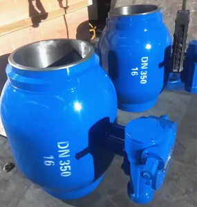 Válvula de Bola Industrial Totalmente Soldada, Montada en Trunnion, con Sello de PTFE, para Tuberías Enterradas de Petróleo y Gas - Product Image 2