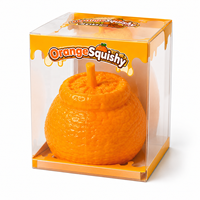 Mainan Jumbo Orange Squishy Realistis dari Bahan TPR, Buah-buahan yang Dapat Diremas, Lambat Naik Cepat Kembali, Sensorik, Pereda Stres, Unisex, 14 Tahun ke Atas