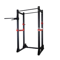 Rack de musculation multifonctionnel personnalisé pour entraînement fonctionnel, haltérophilie, powerlifting et fitness (pour squats et presses)
