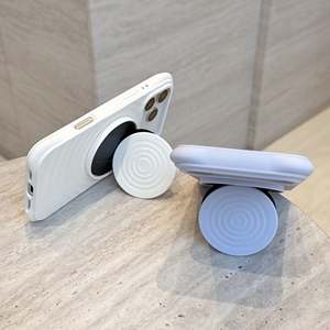 Light Blue Silicone <b>Magnetic</b> Mount for <b>Car</b> Dashboard <b>Phone</b> <b>Holder</b> with Circular Design - Product Image 5