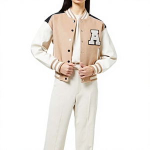 Fabricant OEM – Blouson universitaire réversible unisexe de haute qualité, personnalisable, écologique, 100 % coton, chauffant, pour l'hiver - Product Image 4
