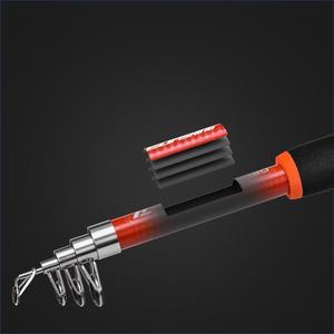 <span class=keywords><strong>Canne</strong></span> à pêche télescopique en fibre de verre, nouvelle, portable, pour rivière, lac, ruisseau, eau salée, <span class=keywords><strong>pas</strong></span> chère, 1,8 m - Product Image 4