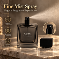 Flacon de parfum OEM à étiquette privée, couleur personnalisée, 30 ml, 50 ml, 100 ml, flacon de parfum en verre de luxe personnalisé, flacon de parfum carré de luxe, emballage