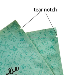 ถุงปิดผนึกด้วยความร้อนบรรจุภัณฑ์แบบซองกระดาษคราฟท์ย่อยสลายได้บรรจุภัณฑ์แบบกำหนดเองถุงกาแฟ - Product Image 2