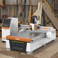 Ruijie OEM/ODM 1325 3020 taille 3KW broche acrylique MDF couteau oscillant CNC routeur à bois Machine avec caméra CCD