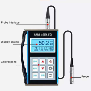 पेंट गैल्वेनाइज्ड लेयर माप के लिए पोर्टेबल धातु हैंडहेल्ड अल्ट्रासोनिक कोटिंग मोटाई गेज - Product Image 5