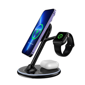 <span class=keywords><strong>Chargeur</strong></span> sans fil Stand to logo 15w 20w Fast Charging iphone Charging Station: 3 in 1 Charger Stand <span class=keywords><strong>Multiple</strong></span> Devices for <span class=keywords><strong>apple</strong></span> - Product Image 1