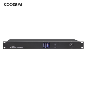 Gooermi ARF-2410 ตัวลดเสียงสะท้อนแบบดิจิตอลระดับมืออาชีพ และโปรเซสเซอร์ป้องกันเสียงดังกรน สำหรับการแสดงสดและการประชุม - Product Image 1