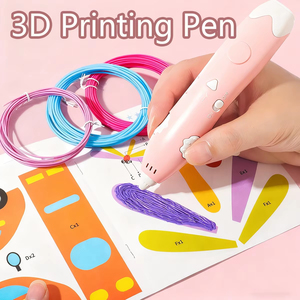Stylo d'impression 3D pour enfants - Stylo d'art 3D à basse température sûr et créatif, kit de démarrage DIY, cadeau d'anniversaire pour garçons et filles - Product Image 1