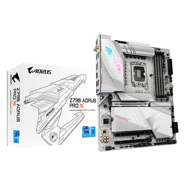 GIGABYTE Z790 AORUS PRO X ATX Gaming Motherboard with Dual Channel DDR5 Supports Intel Core 13th and Next-Gen Processors