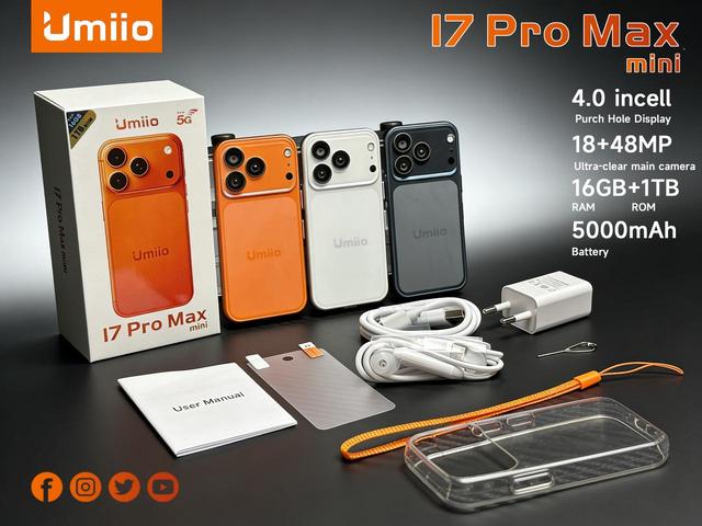 Brand New 17promax Mini Smartphone Small Screen Mini Phone Factory Wholesale Smartphone
