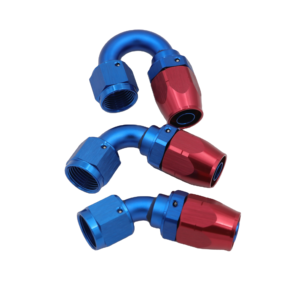 Nhôm Hose kết thúc phụ kiện thẳng góc cạnh (45deg 60deg 90deg 120deg 150deg 180deg) đánh bóng bề mặt AN4 an6 an8 AN10 AN12 AN16 - Product Image 2