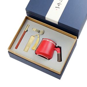 Coffret Cadeau d'Entreprise Promotionnel Haut de Gamme avec Carnet, Stylo, Marque-page et Tasse – Articles Souvenirs pour Événements du Nouvel An - Product Image 4
